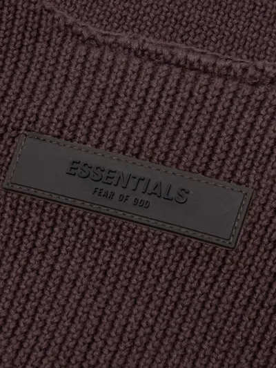 Essentials Logo-patch Sweater In Multi