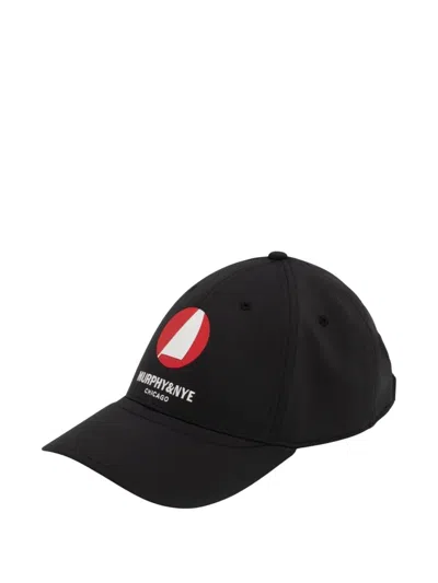 Murphy & Nye Side Cap In Black