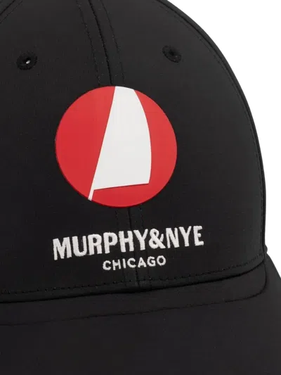 Murphy & Nye Side Cap In Black