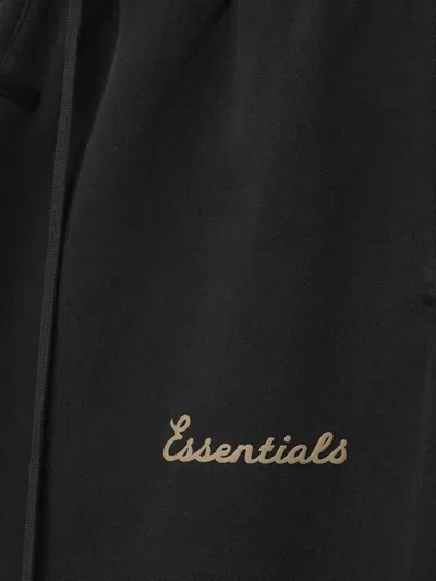Essentials Cotton Training Sweatpants In Black