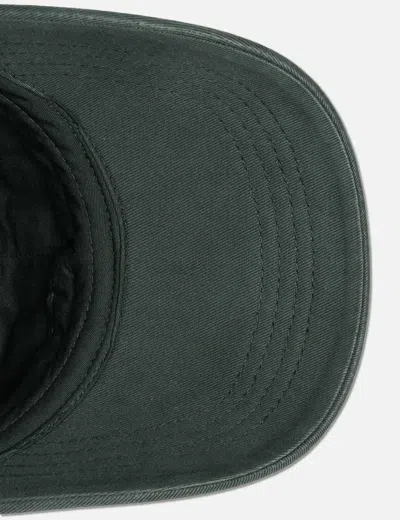 Acne Studios Logo Cap In Metallic