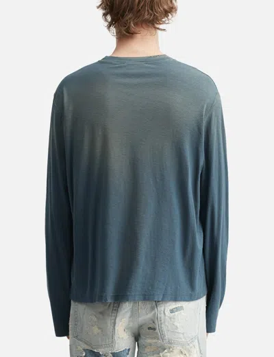 Acne Studios Logo T-shirt In Blue