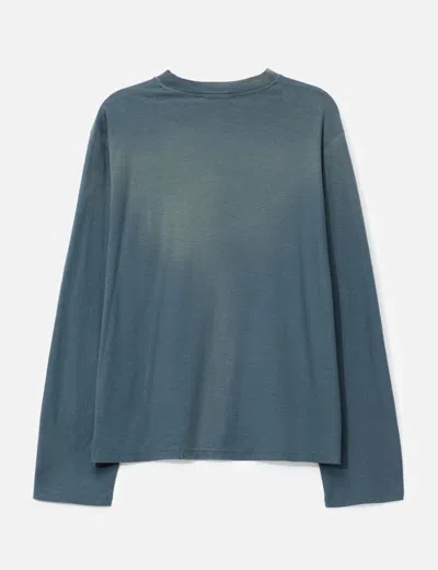 Acne Studios Logo T-shirt In Blue