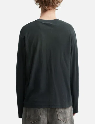Acne Studios Logo T-shirt In Black
