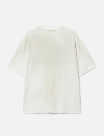 Acne Studios Logo T-shirt Relaxed Fit In White