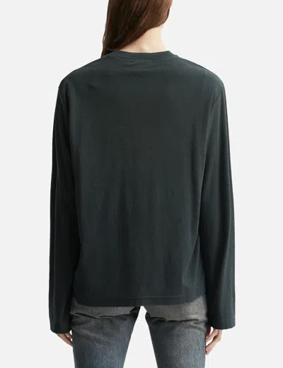 Acne Studios Logo T-shirt In Black