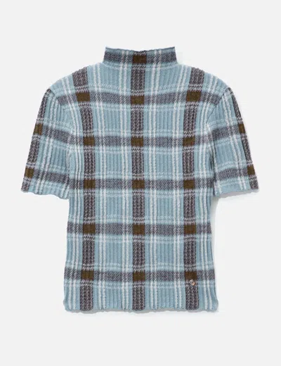 Acne Studios Wool Turtleneck Sweater In Blue