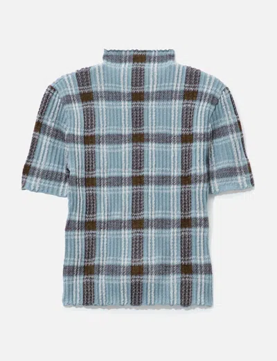 Acne Studios Wool Turtleneck Sweater In Blue