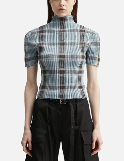 Acne Studios Wool Turtleneck Sweater In Blue