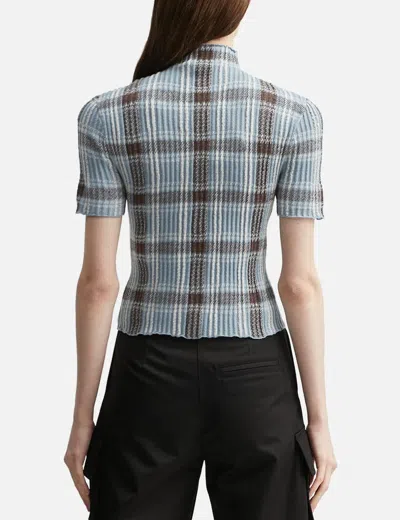 Acne Studios Wool Turtleneck Sweater In Blue