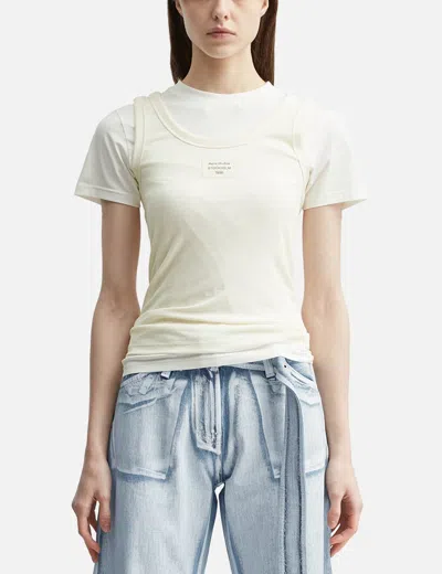 Acne Studios Layered T-shirt In White