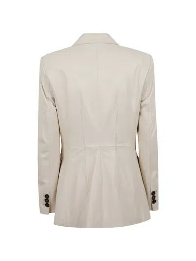 Sword 6.6.44 Button Patch Pocket Jacket In White