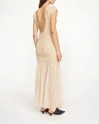 By Malene Birger Corinna Maxi Dress Polka Dot Print In Multi