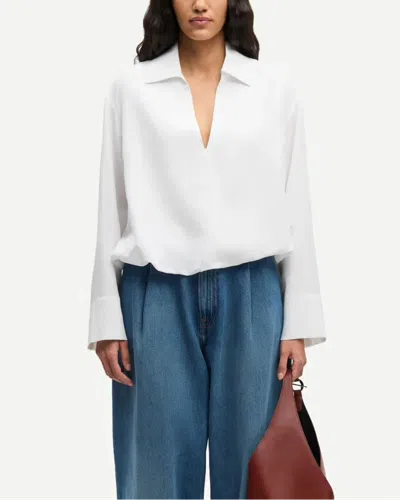 Samsoe & Samsoe Sadaphne Shirt In White