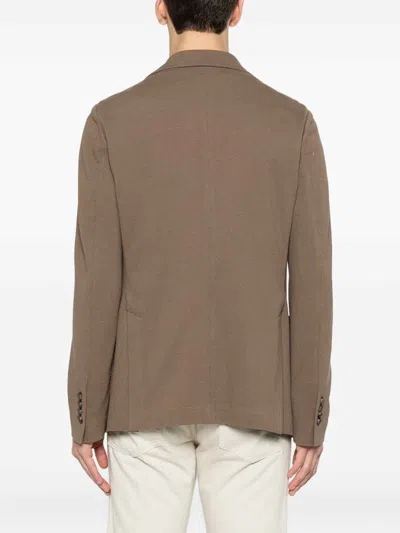 Circolo 1901 Patch-pocket Jacket In Brown