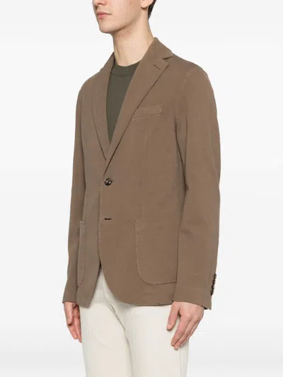 Circolo 1901 Patch-pocket Jacket In Brown