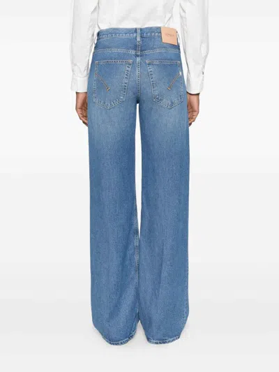 Dondup Jacklyn Jeans Flared In Blue
