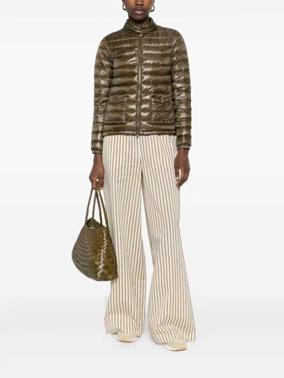 Herno Down Jacket In Metallic