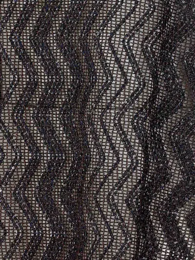 Missoni Kaftano Viscose Blades Cover-up In Brown
