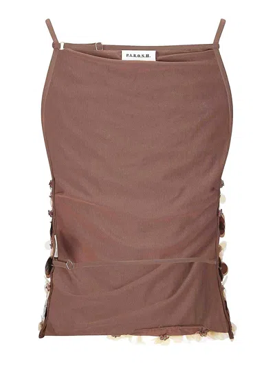 P.a.r.o.s.h Top In Brown