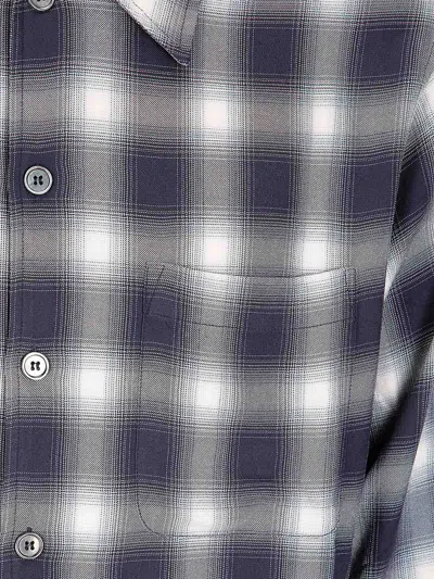 Our Legacy Every Shirt Reno Cowboy Relaxedfit Checked Viscose Shirt In Black
