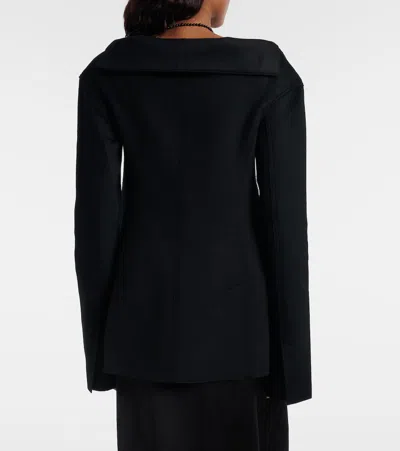 Totême Wool Jacket In Black