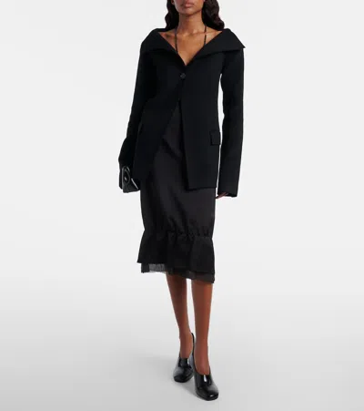 Totême Wool Jacket In Black