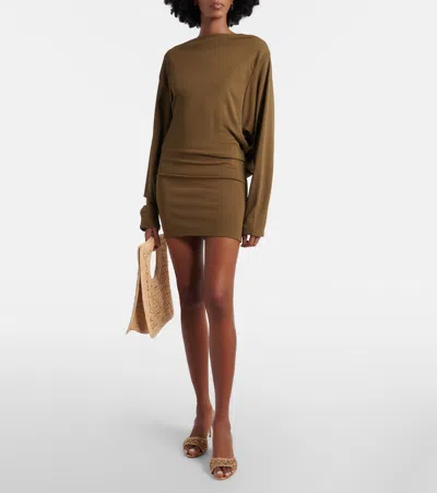 Veronica Beard 70mm Tia Macrame Metallic Leather Sandals In Gold