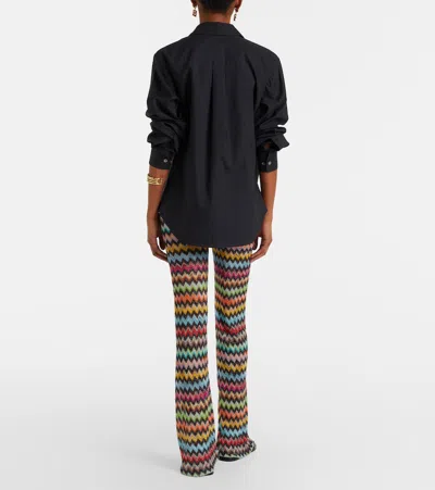 Missoni Chevron-pattern Trousers In Multi
