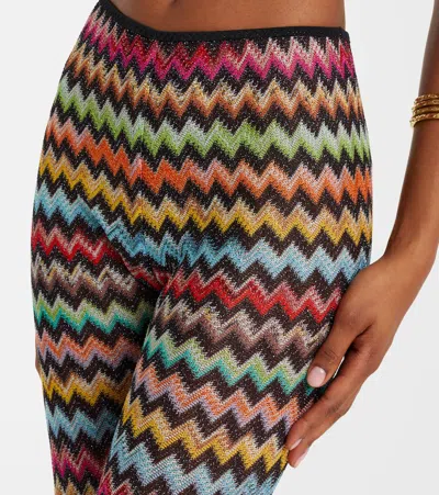 Missoni Chevron-pattern Trousers In Multi