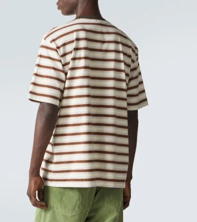 Auralee Gradient Stripes T-shirt