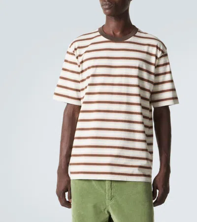 Auralee Gradient Stripes T-shirt