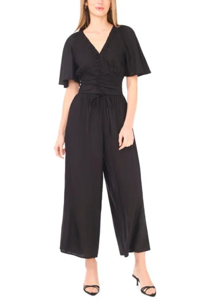 Parker Flowy Drawstring Pants In Black