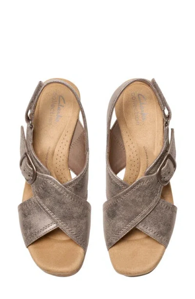 Clarks Nerisa Pace Sandal In Silver