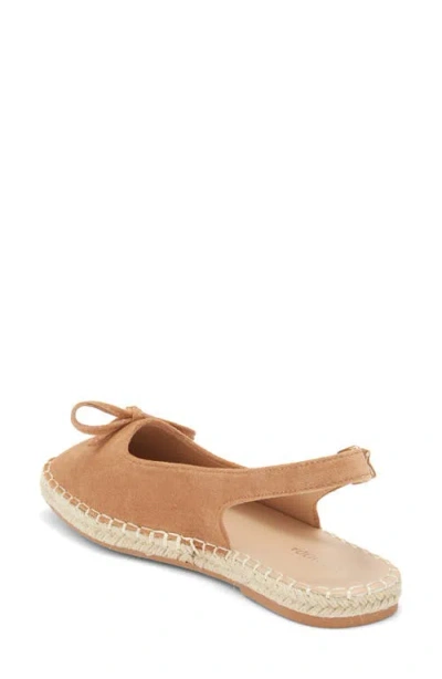 Top Moda Fallon Slingback Flat In Brown