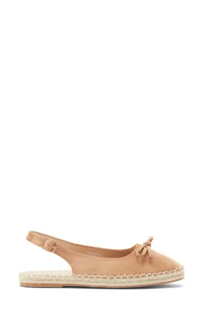 Top Moda Fallon Slingback Flat In Brown