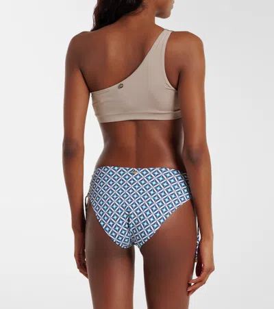 Max Mara Sibilla Printed Bikini Bottoms In Multi