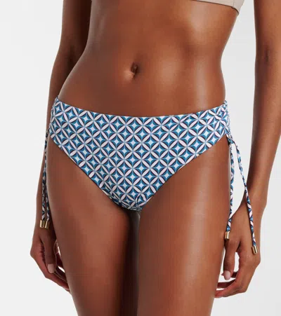Max Mara Sibilla Printed Bikini Bottoms In Multi