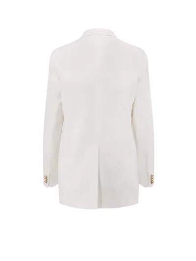 Tagliatore Double-breasted Buttoned Suit In White