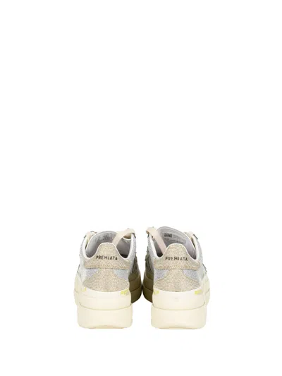 Premiata Sneakers Silver In Multi