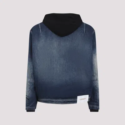 Off-white Jackets Blue In Blue