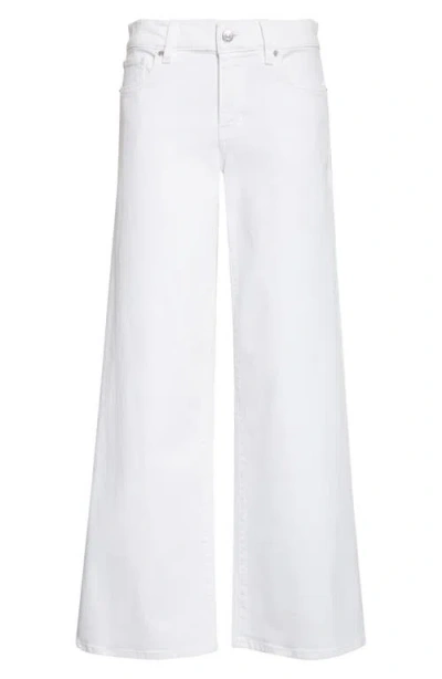 Frame Le Pixie Slim Fit Palazzo Pants In White