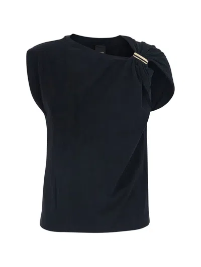 Pinko Sweaters Blacks And Greys In Black