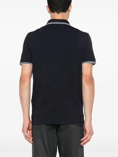 Stone Island Mens Black Brand-patch Regular-fit Stretch-cotton Polo Shirt Xl In Black