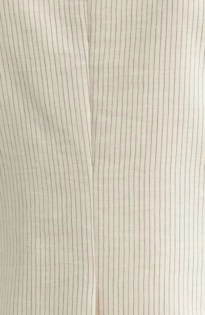 Frame The Striped Smart Blazer In Multi