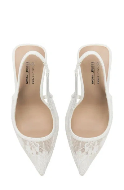 Call It Spring By Aldo Daniellaa In White