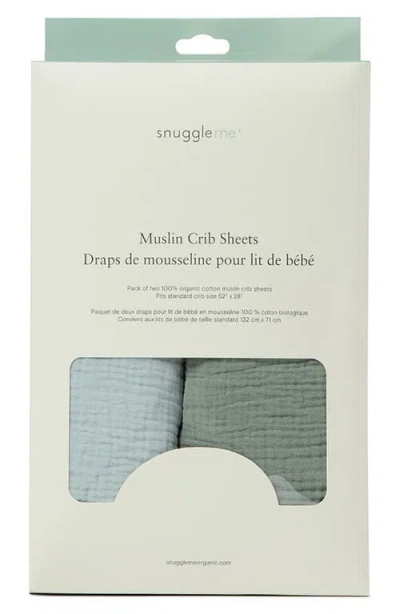 Snuggle Me Assorted 2-pack Muslin Crib Sheets