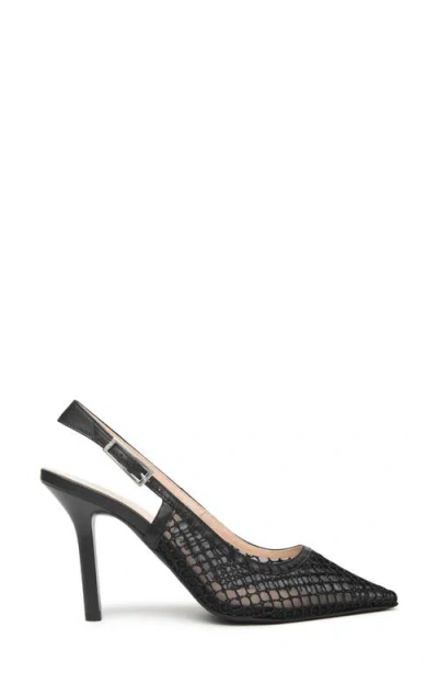 Nerogiardini Slingback Pointed Toe Pump In Black