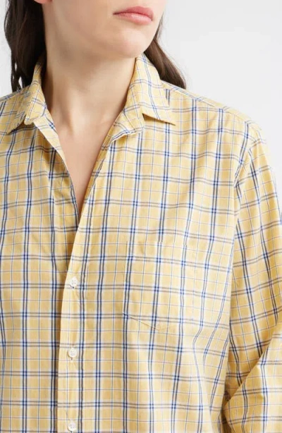 Frank & Eileen Eileen Relaxed Button-up Shirt In Brown