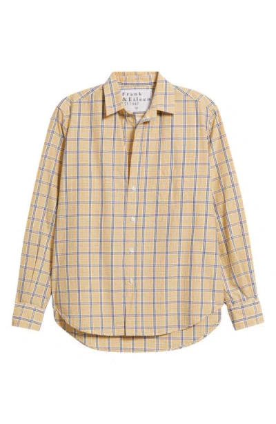 Frank & Eileen Eileen Relaxed Button-up Shirt In Brown